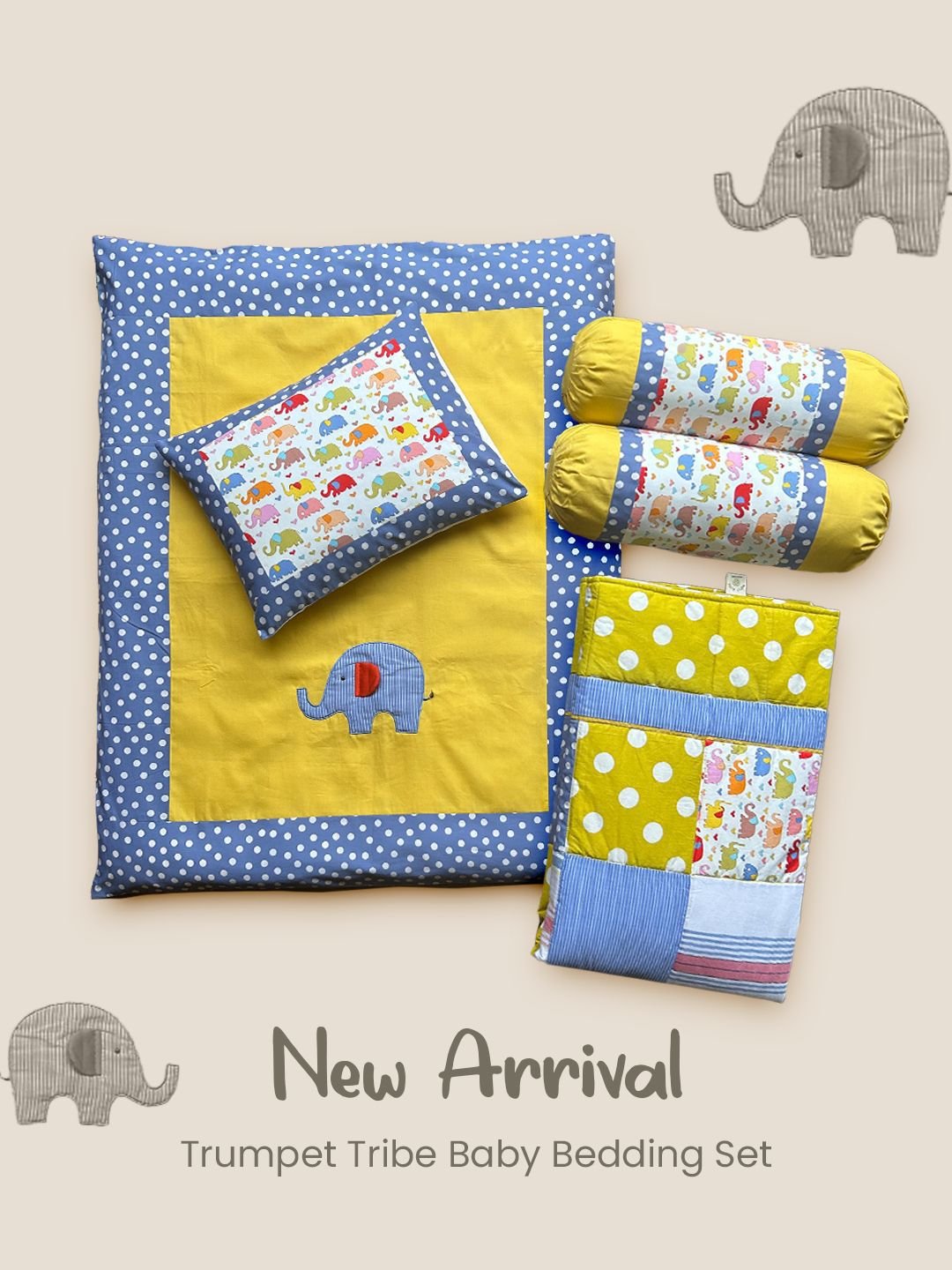 Baby Bedding Set | Elephant - Image 2