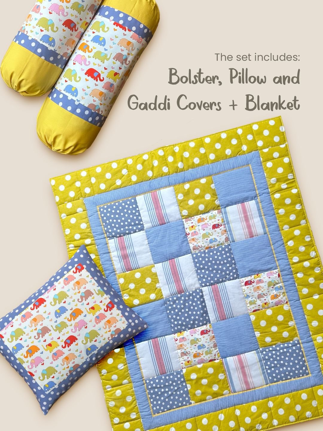 Baby Bedding Set | Elephant