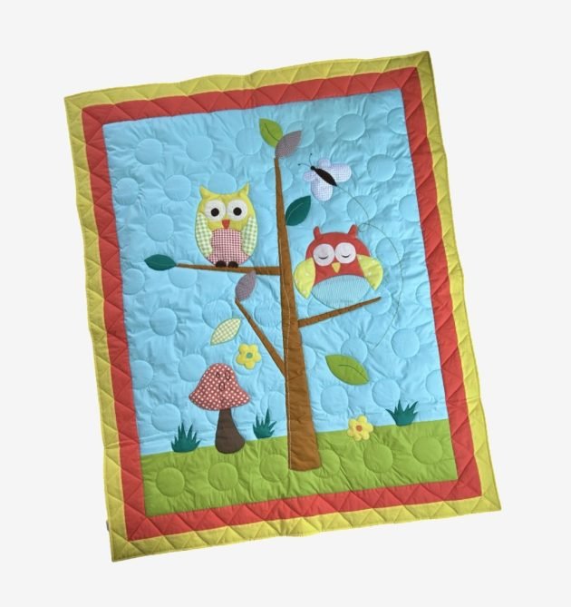 Baby Bedding Set | Blue Owl - Image 8
