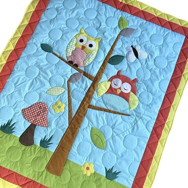 Baby Bedding Set | Blue Owl - Image 7