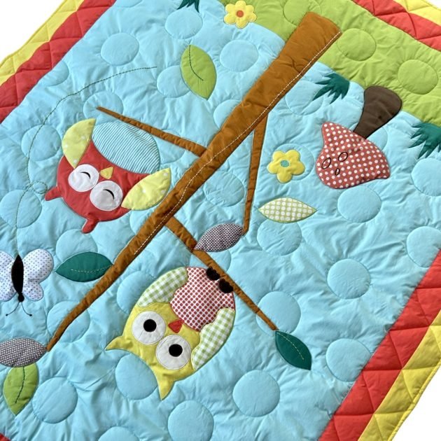 Baby Bedding Set | Blue Owl - Image 5