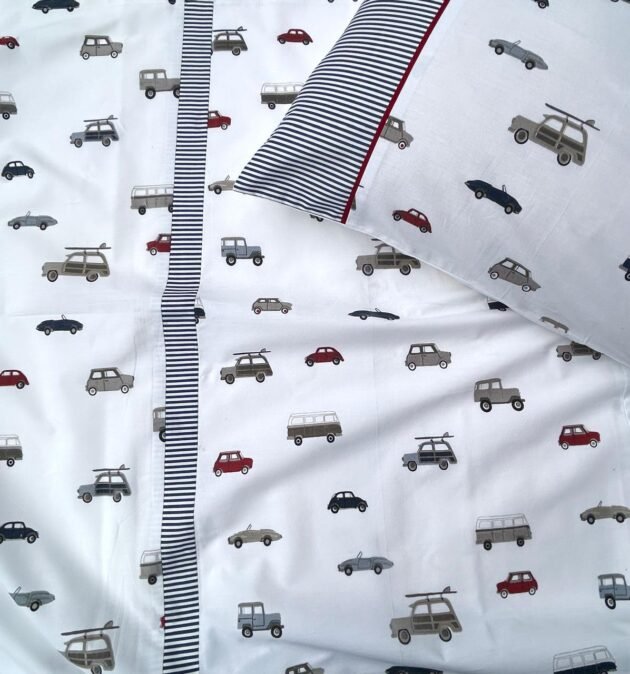 Cotton Bedsheets for Kids | Car