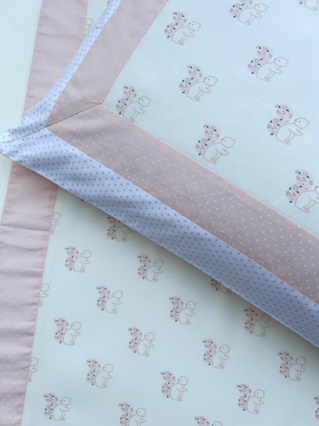 Cotton Bedsheets for Kids | Squirrels  - Image 2