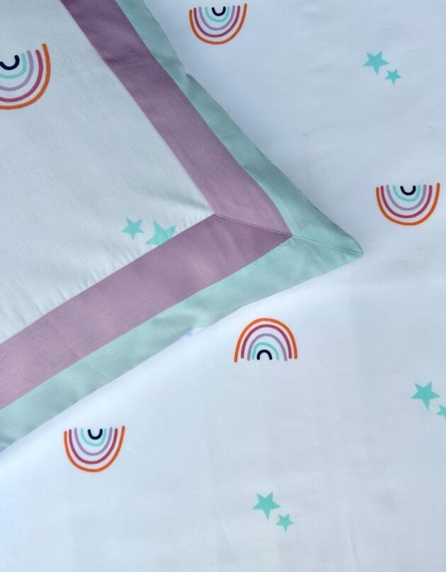Cotton Bedsheets for Kids | Rainbow  - Image 3