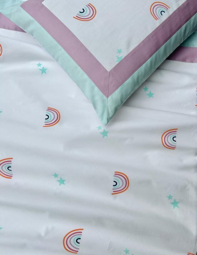 Cotton Bedsheets for Kids | Rainbow  - Image 5