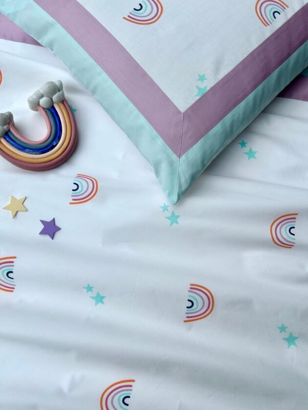 Cotton Bedsheets for Kids | Rainbow 