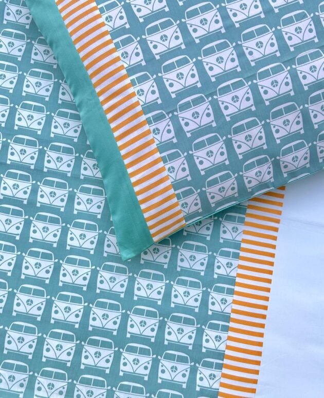 Cotton Bedsheets for Kids | Taxi - Image 2