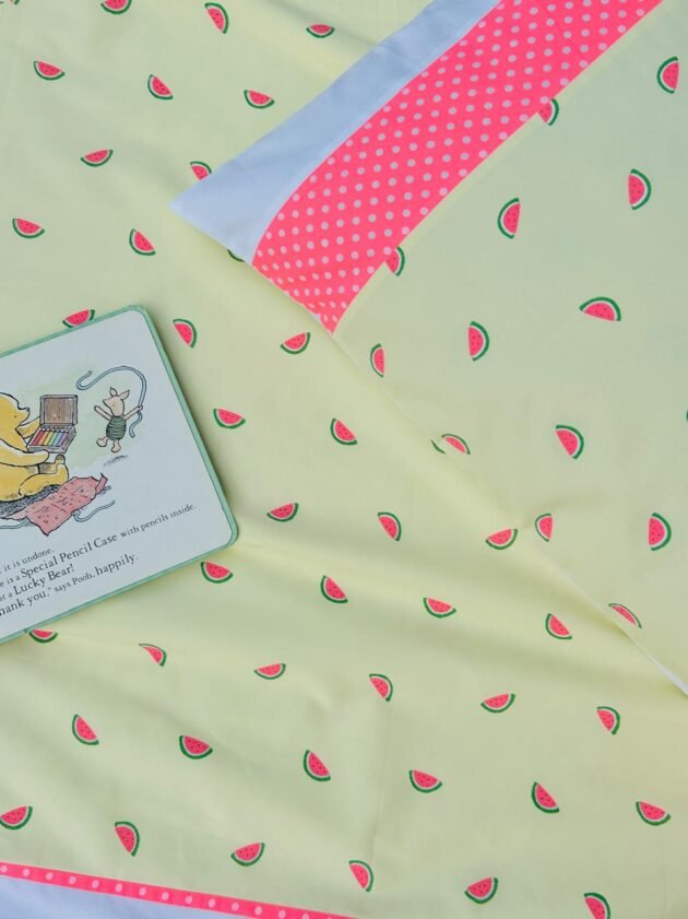 Cotton Bedsheets for Kids | Watermelon 