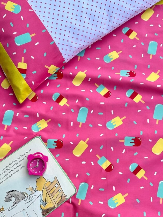 Cotton Bedsheets for Kids | Ice cream  - Image 3